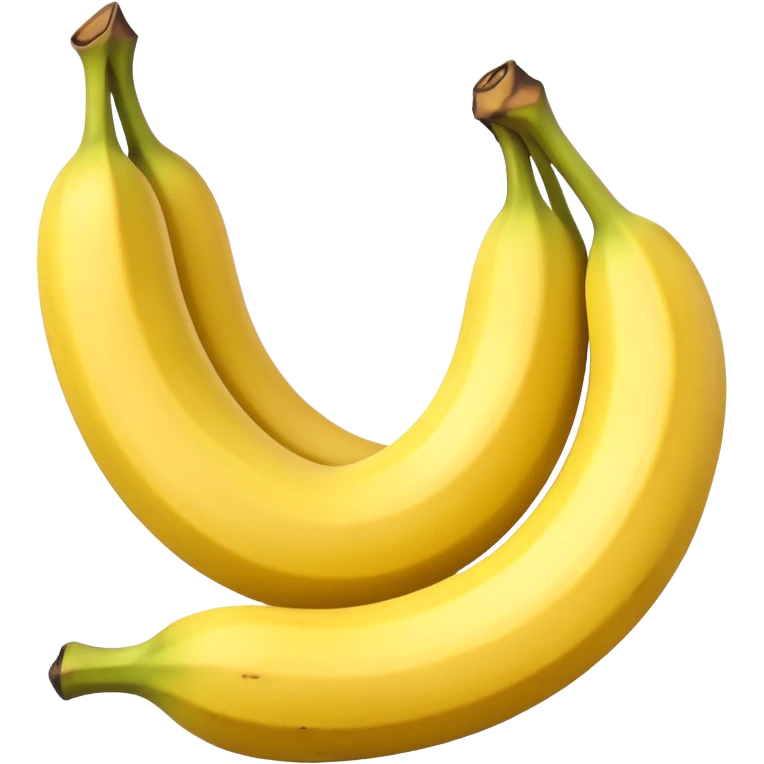 Toony single banana emoji with good rendering  emoji