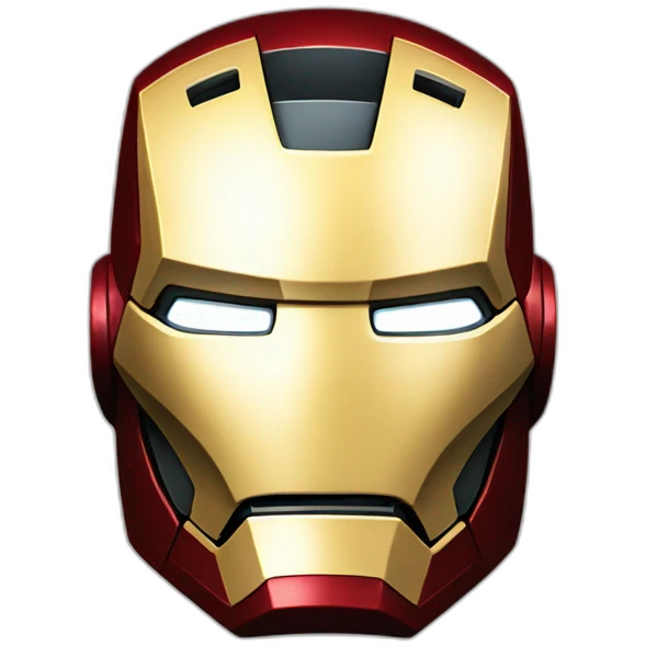 Iron Man head emoji