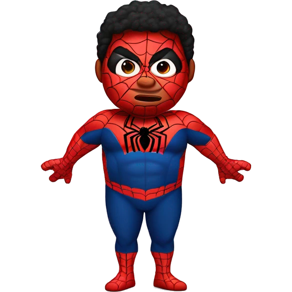 Fat fat fat spiderman emoji