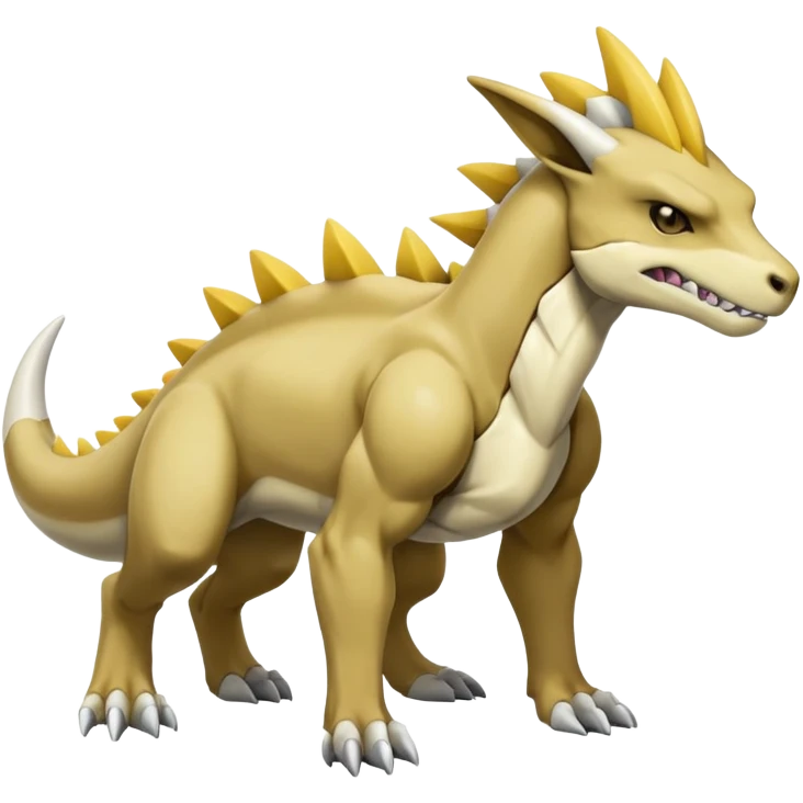 Manectric-Lucio-Cubone-Marowak-Draco-Fakémon-hybrid-creature (full body), 4 legs emoji