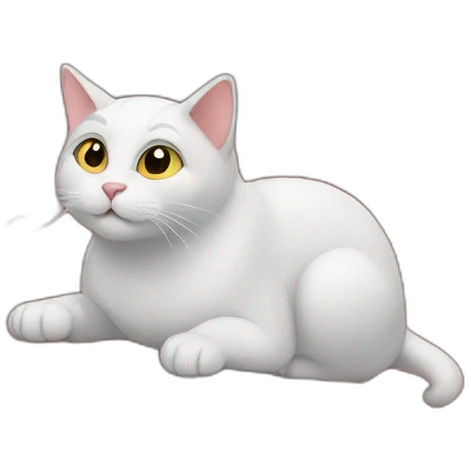 cat on the roof emoji