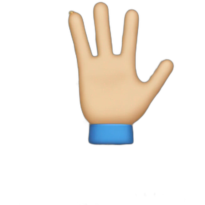 democracy for finger emoji