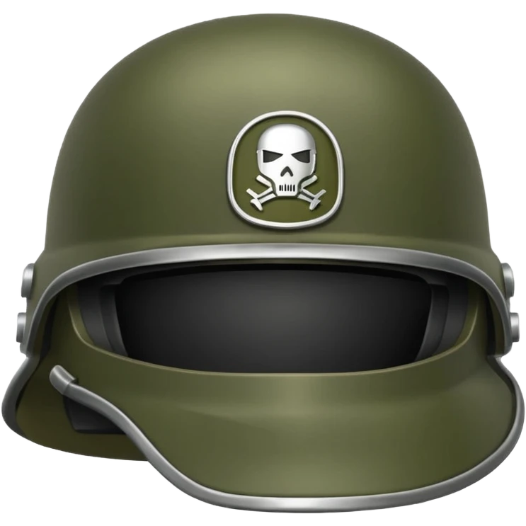 military helmet emoji
