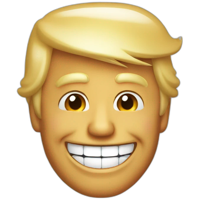 Donald trump laughs emoji