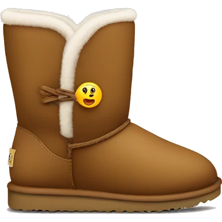 coquette ugg boots emoji