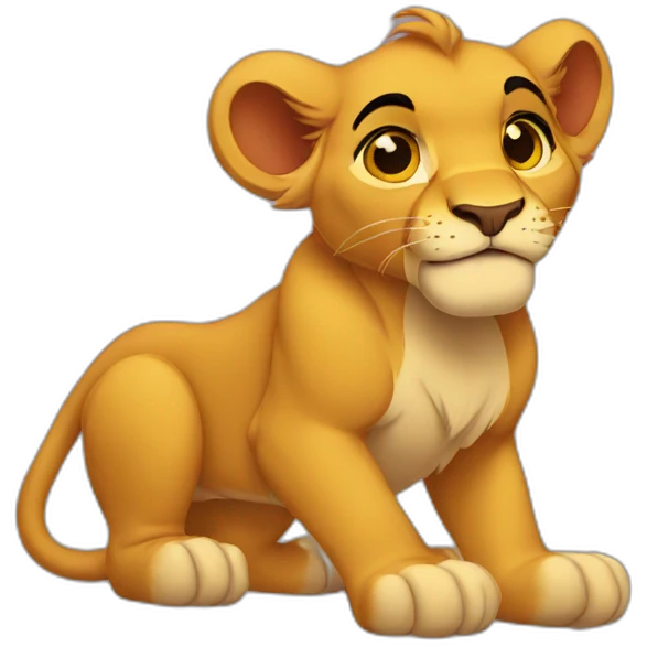 Simba emoji