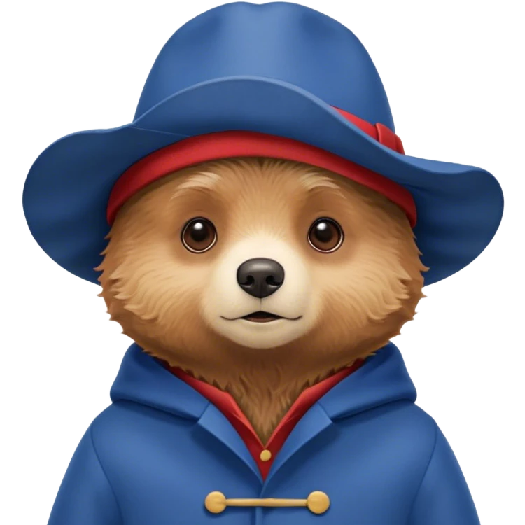 Paddington Bear emoji