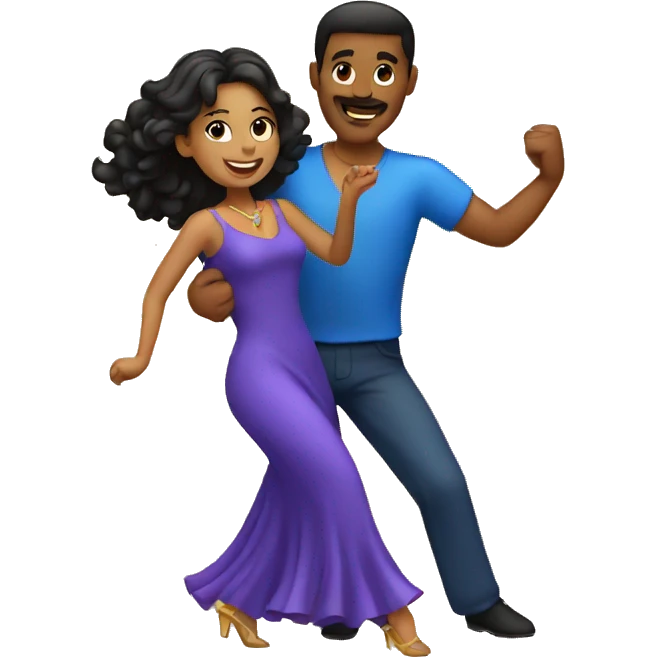 couple dancing salsa emoji
