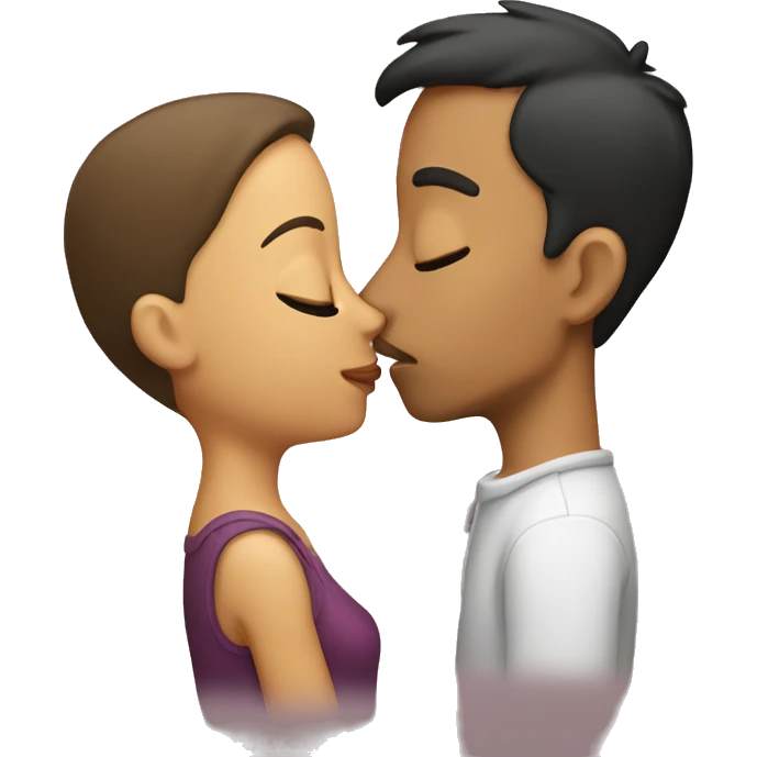 Kissing emoji