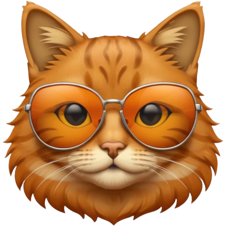 Cat wearing sunglasses emoji