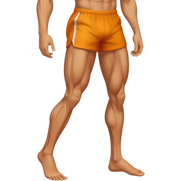 legs muscle emoji