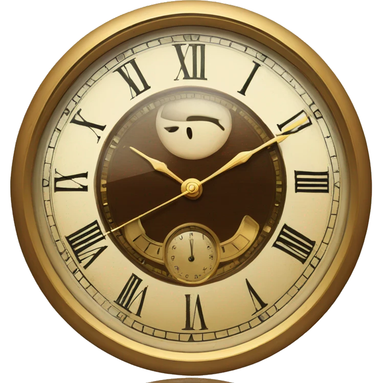 Reloj despertador antiguo  emoji