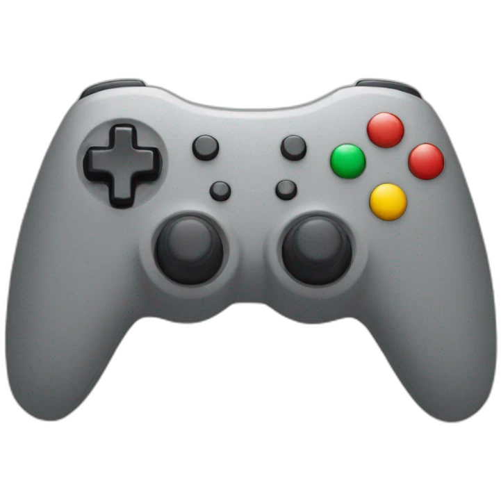 Gamimg controller backside emoji