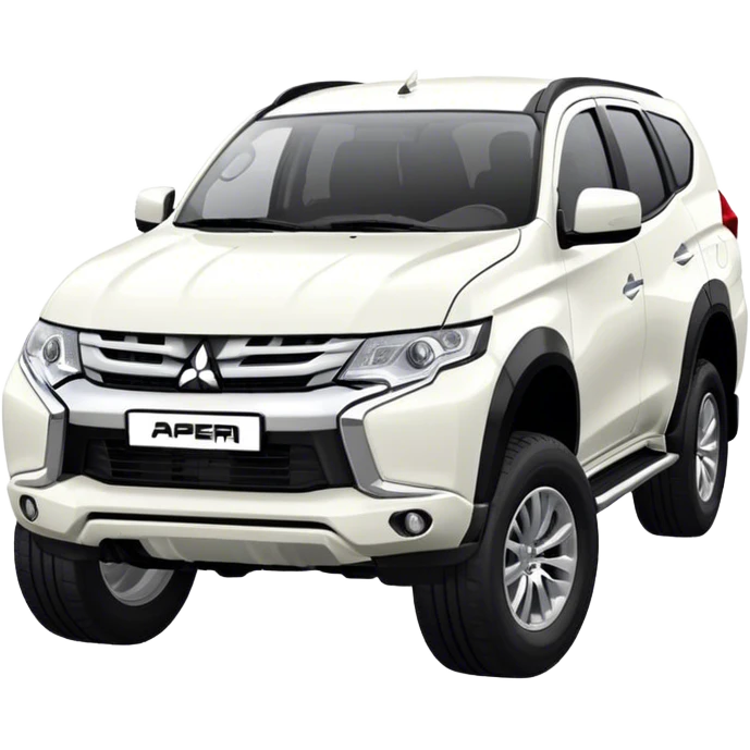 Mitsubishi Pajero sport - Mitsubishi (Model Year: 2021) (Iconic colour: White) emoji