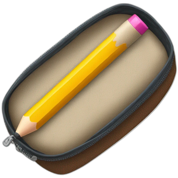 empty pencil case emoji