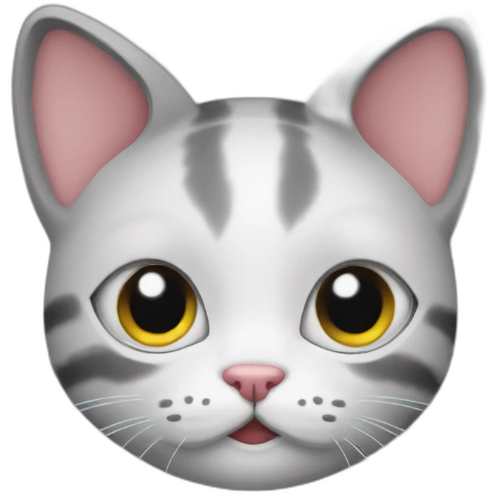 Kitty who rolls eyes emoji