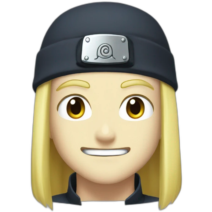 deidara face emoji