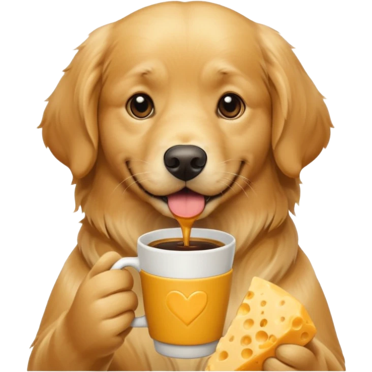 🧀☕️🐶 emoji