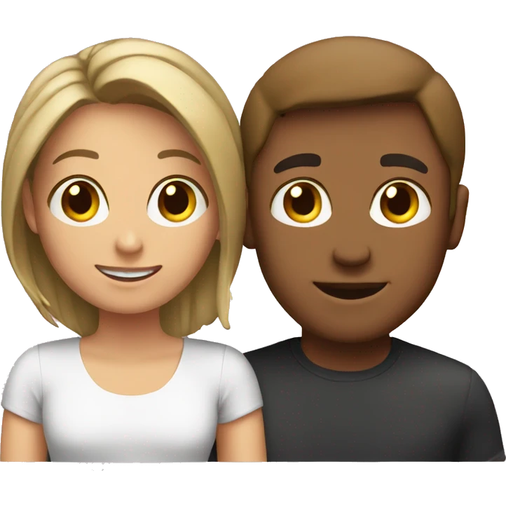 Trained couple emoji