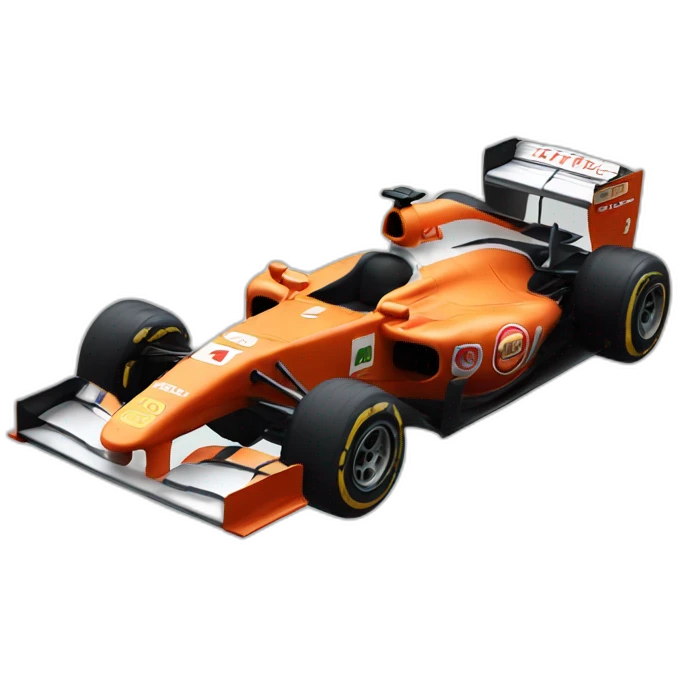F1 car  emoji
