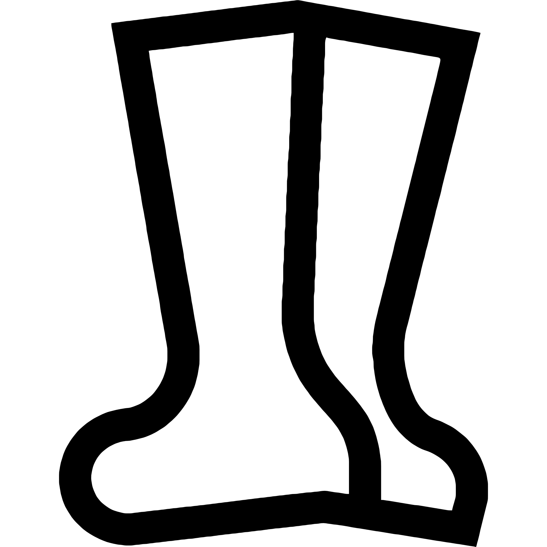 simple wellington boots icon emoji