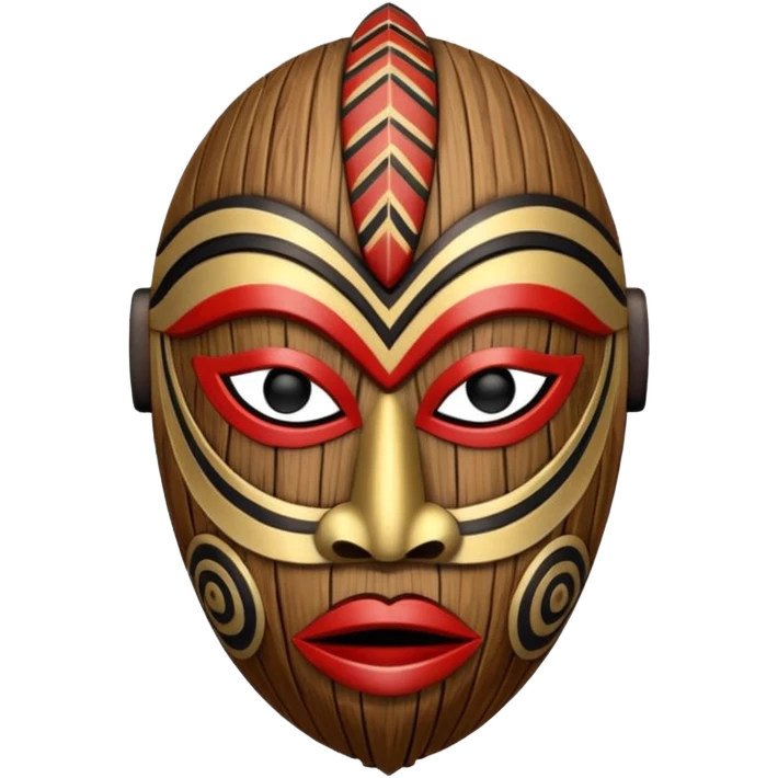 African Tribal Mask emoji