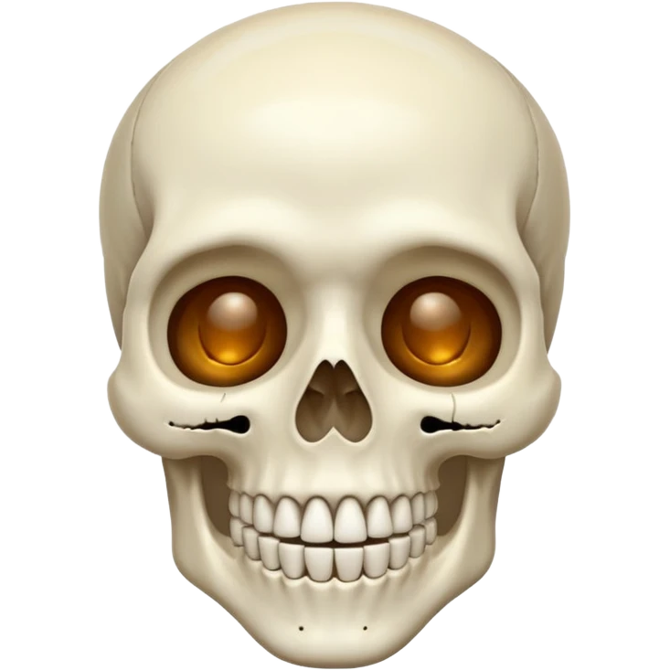 spooky skeleton emoji