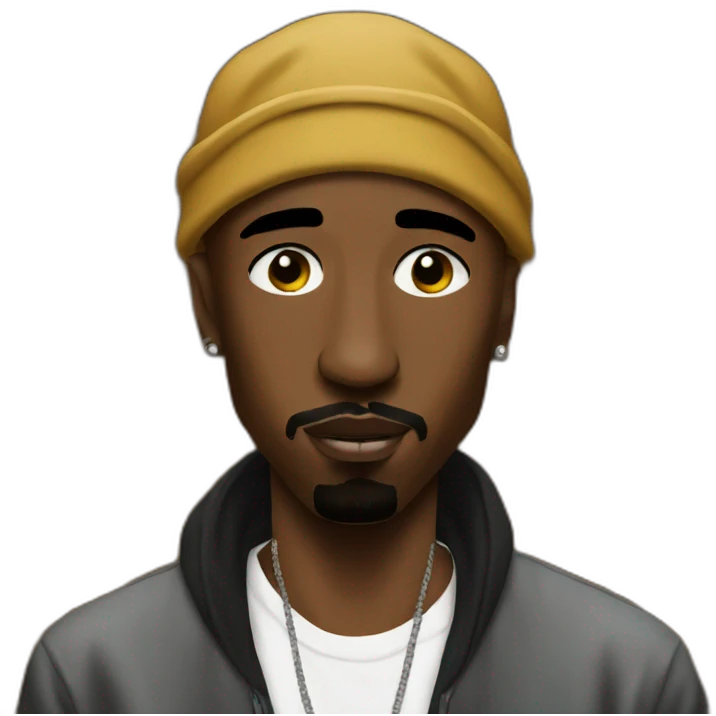 tupac emoji