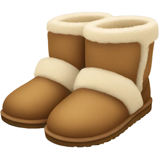UGG slippers  emoji
