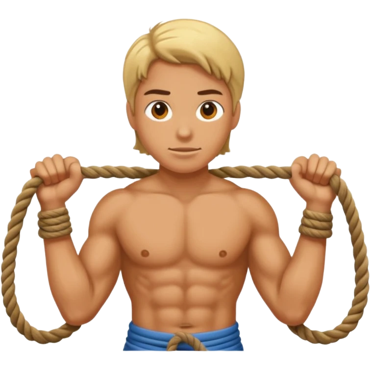 person pulling a rope emoji