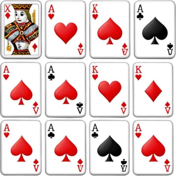 ♦️♠️♣️❤️ emoji