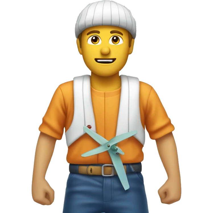 Surfer carpenter sailor karate cyclist  emoji