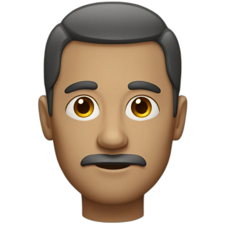 Male writer with dark circles under his eyes emoji