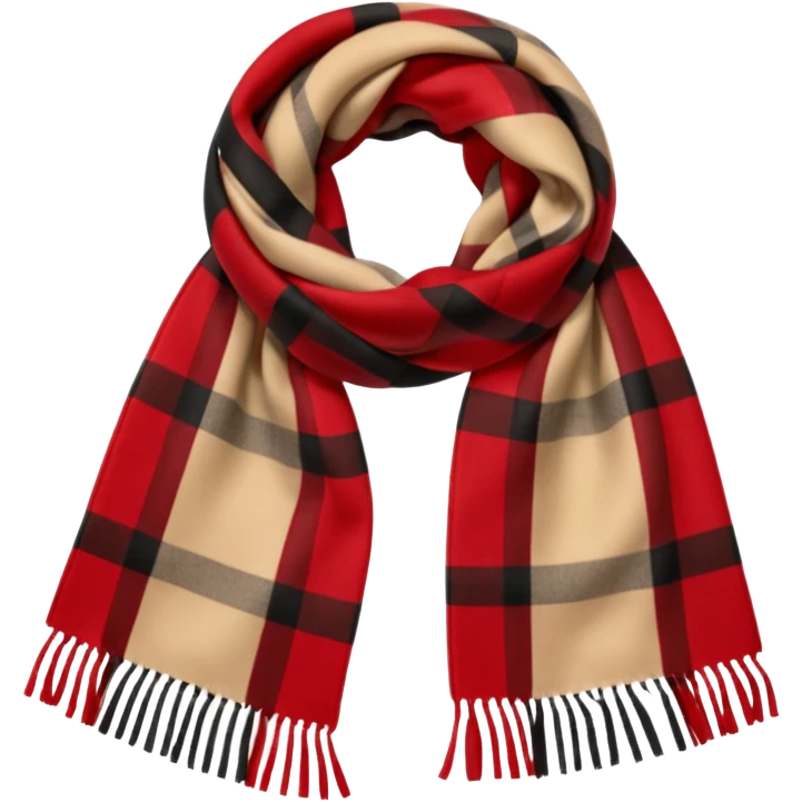 burberry scarf emoji