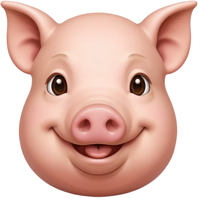 pig as Monalisa emoji