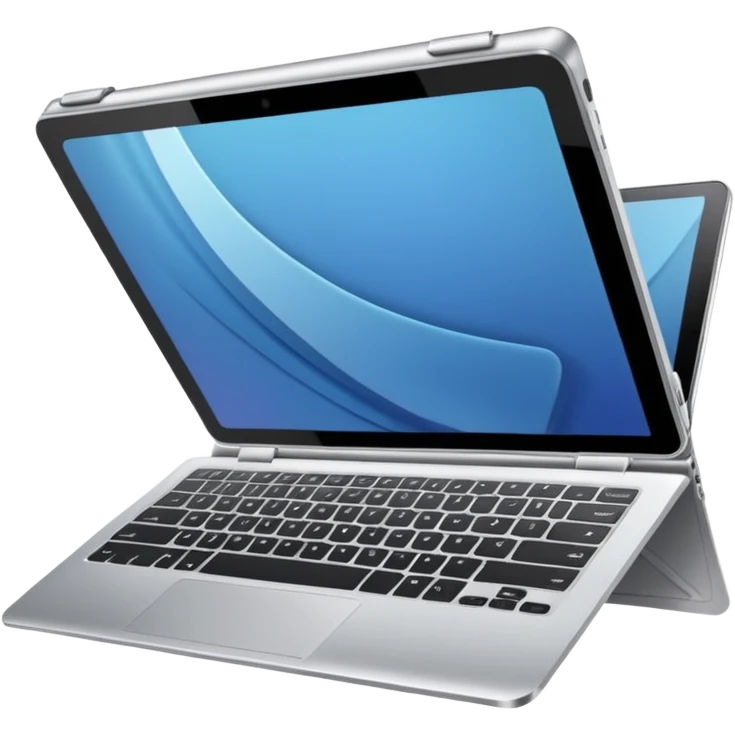 Foldable laptop or tablet hybrid.























 emoji