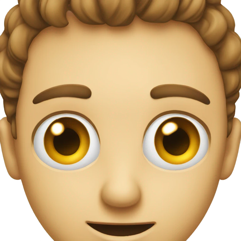Emoji with eyes looking two different directions emoji