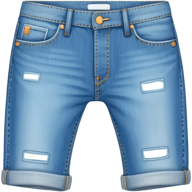 sky-blue jeans pant emoji