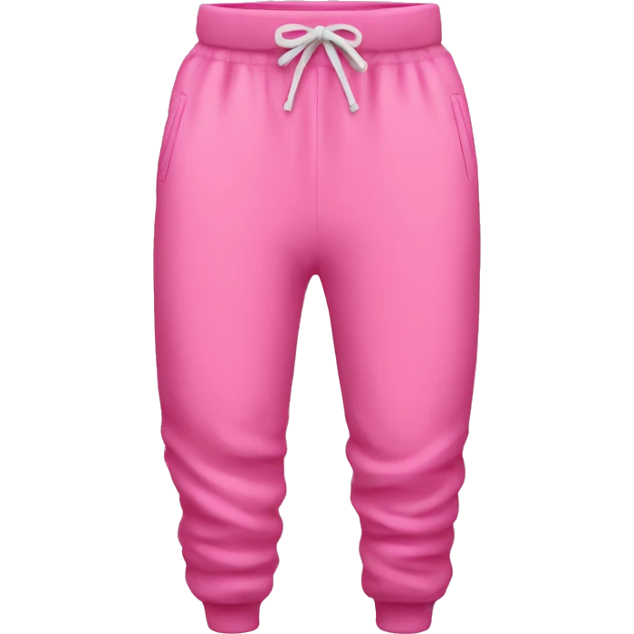 Pink sweat pants emoji