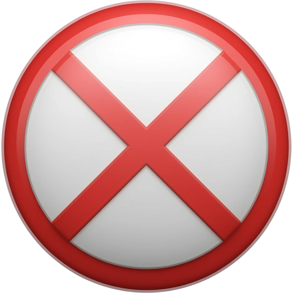 I hate brainrot sign emoji