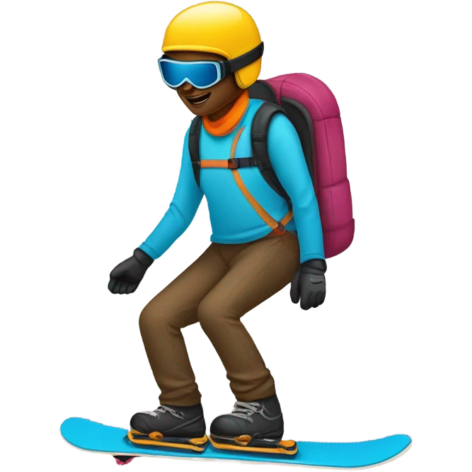 Ski or T-shirt  emoji