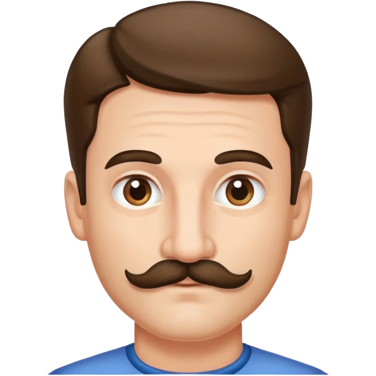 Austrian man with small mustache emoji