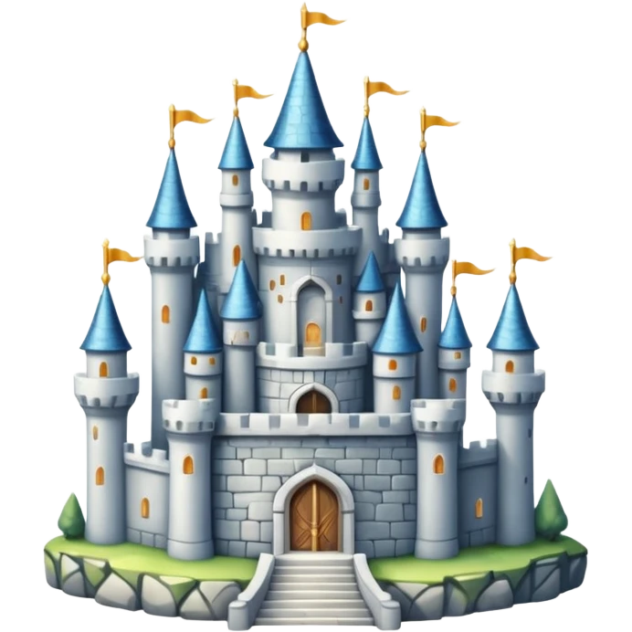 fantasy castle on the sky emoji