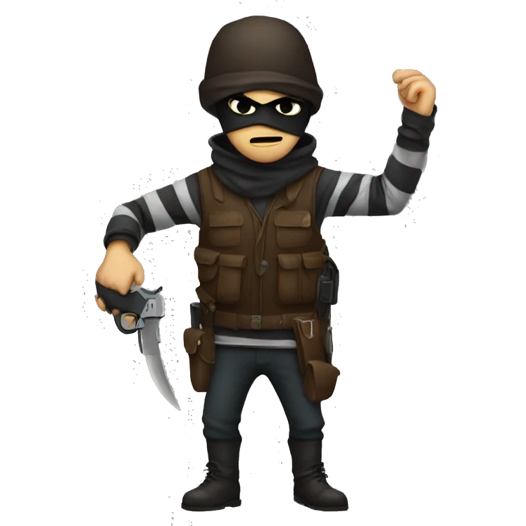Robber emoji emoji