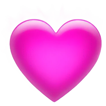 Pink heart with halo emoji