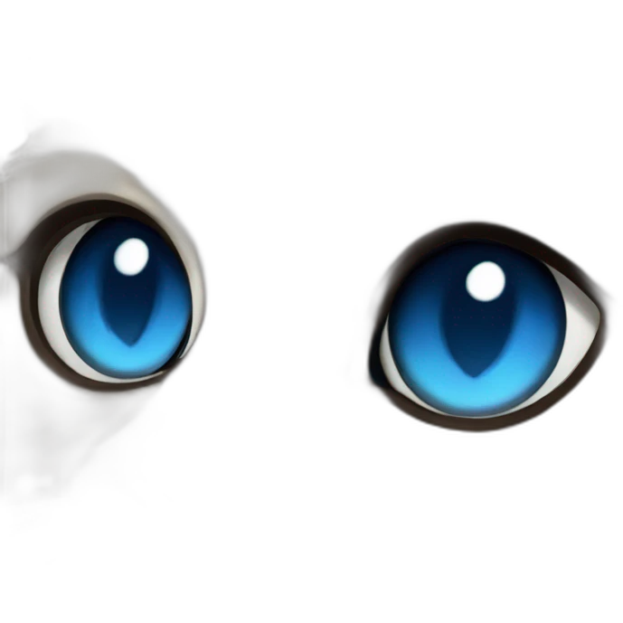 himalayan cat blue eyes emoji