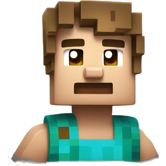 Minecraft steve  emoji