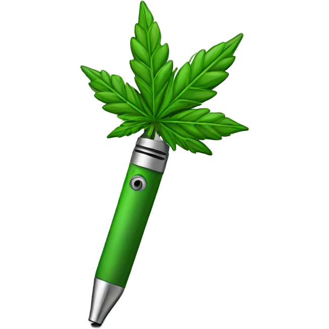 weed pen emoji