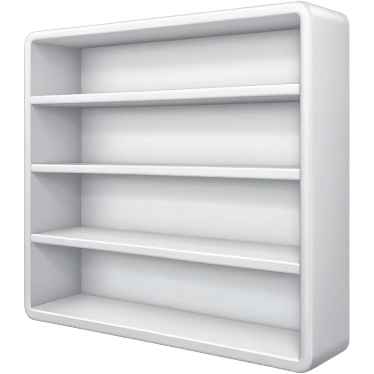 emoji of white shelfs emoji
