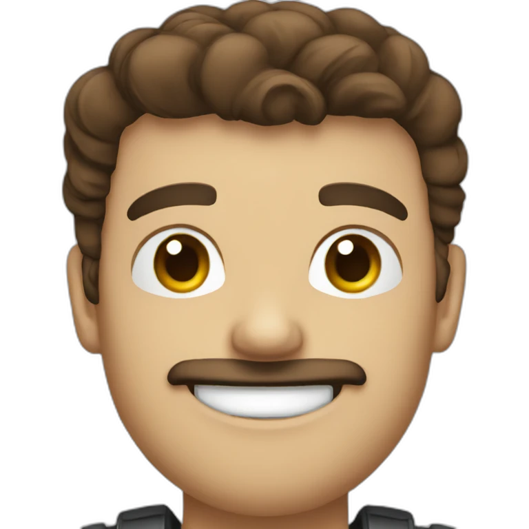 Mr pixel perfect emoji